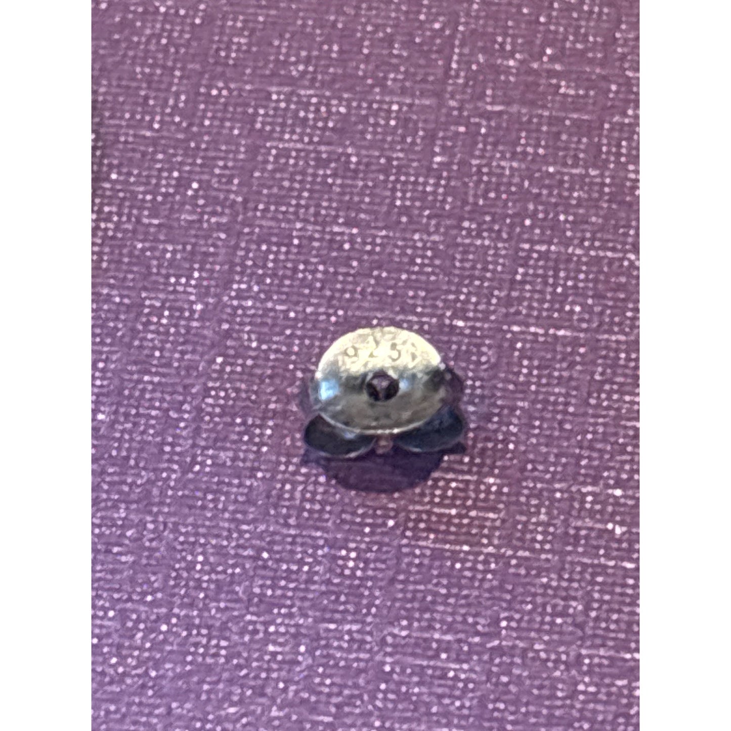 Vintage Mother Of Pearl & Pearl Flower Stud Earrings Sterling Silver 925