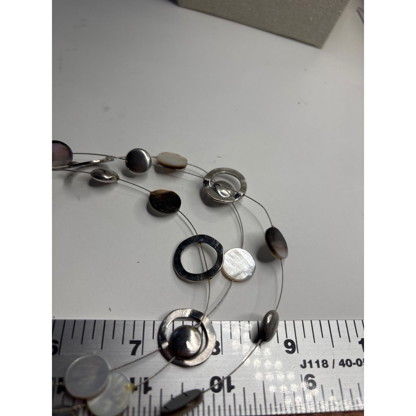 Lot of 2 Designer Necklaces: Cookie Lee+Premiere Designs Resell or Craft Lot