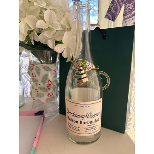 Sculpted Gold Tree |Wine Bottle Jewelry by Reimagined from the Chateau | Handcrafted with Love