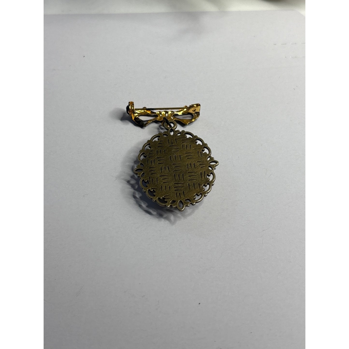 Handmade 18×25 Bridal Bouquet Charm – Original Black & White Floral Art – “Something Meaningful” Keepsake or Mourning Jewelry