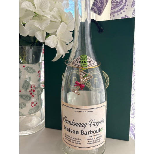 Martini Glass | Wine Bottle Jewelry by Reimagined from the Chateau | Handcrafted with Love