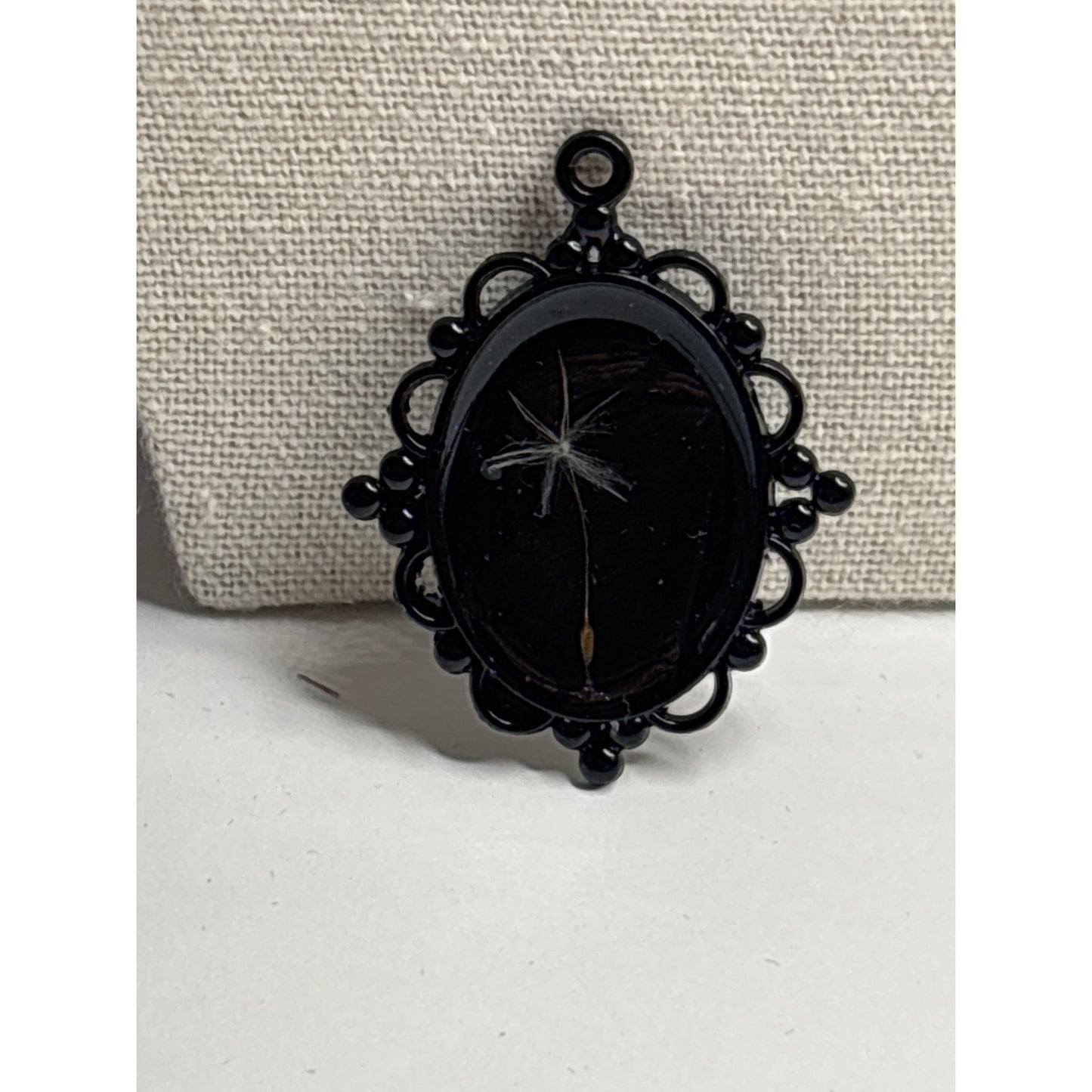 Handcrafted Real Dandelion Seed Pendant Necklace Made in San Diego