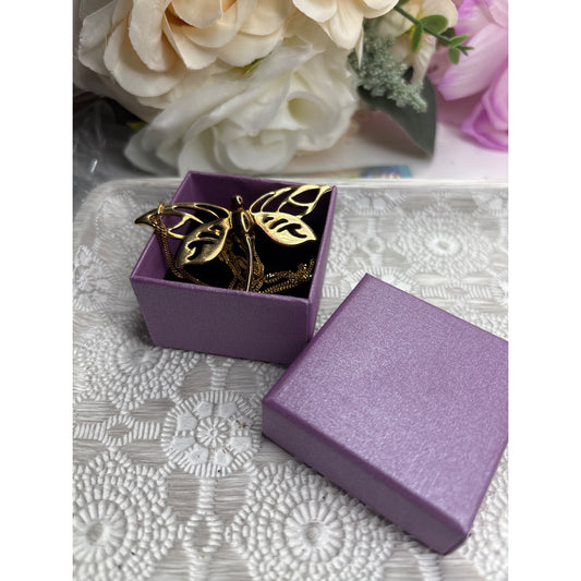 Gold-Tone Sterling Silver Dragonfly Pendant Necklace Vintage 925 ITALY