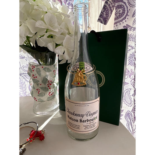 Vintage Gold Bell |Wine Bottle Jewelry by Reimagined from the Chateau | Handcrafted with Love