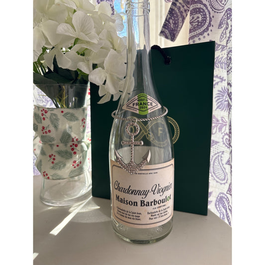 Anchor | Wine Bottle Jewelry by Reimagined from the Chateau | Handcrafted with Love