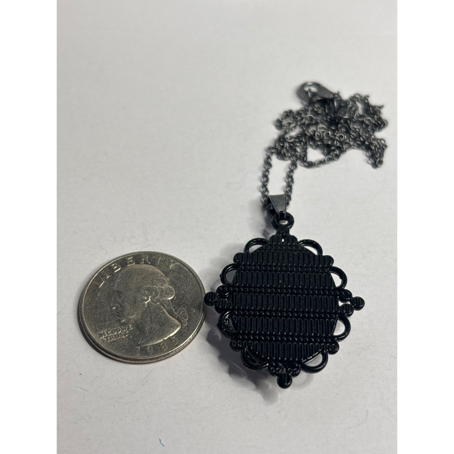 Single Dandelion Seed Necklace — 18x25mm Resin Pendant | Wish Necklace • Nature Jewelry • Handcrafted in San Diego