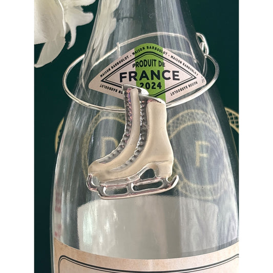 Ice Skates | Wine Bottle Jewelry by Reimagined from the Chateau | Handcrafted with Love