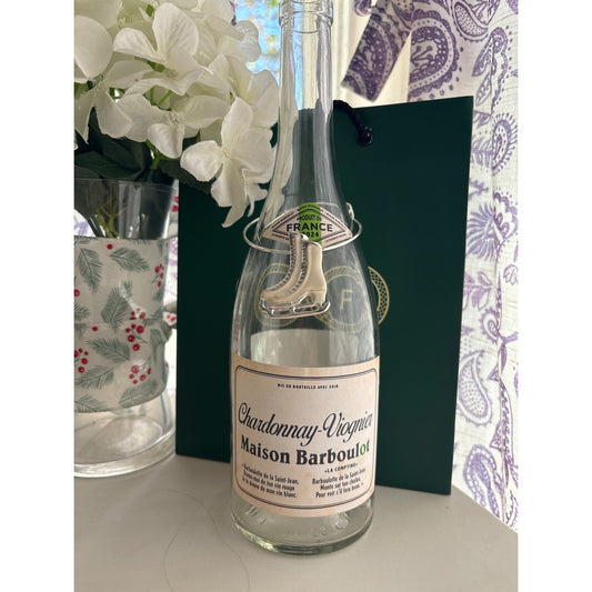 Ice Skates | Wine Bottle Jewelry by Reimagined from the Chateau | Handcrafted with Love