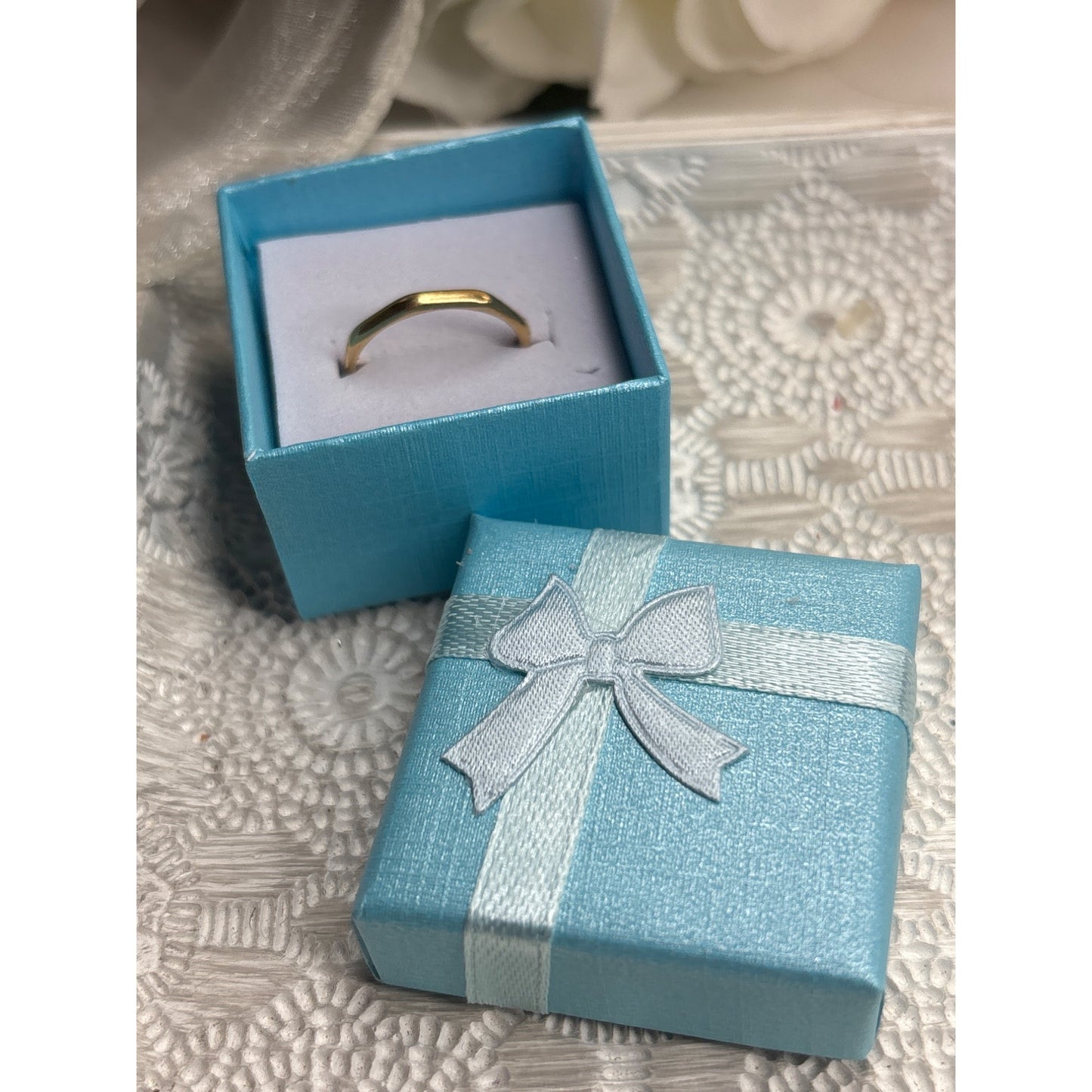 Vintage Royal Ring 18K Yellow Gold Octagonal Wedding Band